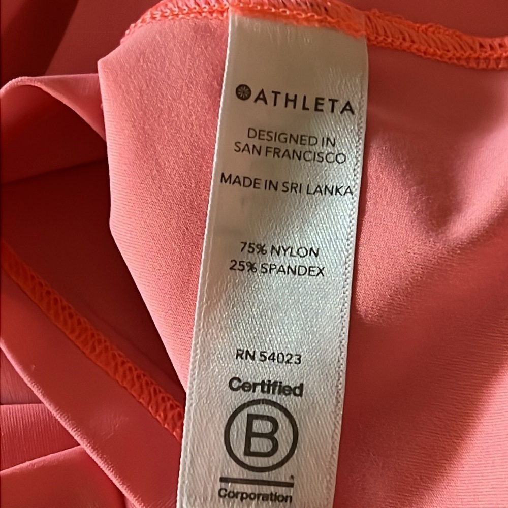 Athleta Razorback Tank Top Size Small - Picture 4 of 5